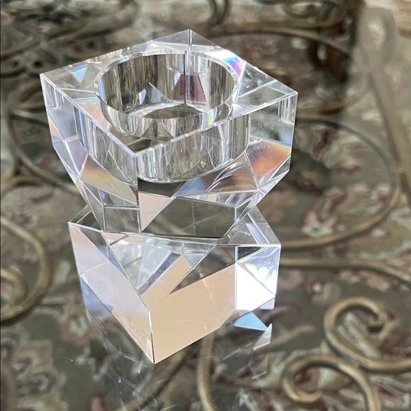 Geometric Crystal Candle Holder - Picture 2 of 8